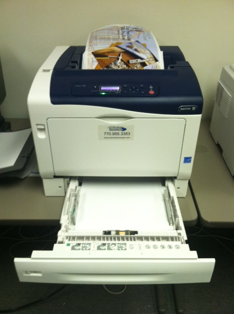 Color Laser Printer Review - Xerox Phaser 7100
