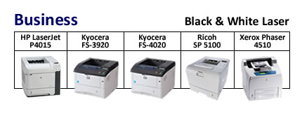 Compare Business-Class Black & White Laser Printers