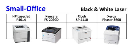 Compare Small-Office Black & White Laser Printers