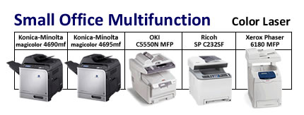 Compare Multifunction Color Laser Printers
