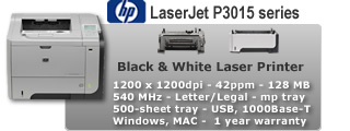 HP LaserJet P3015
