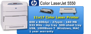 HP Color LaserJet 5550