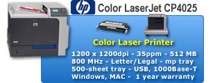 Color LaserJet CP4025